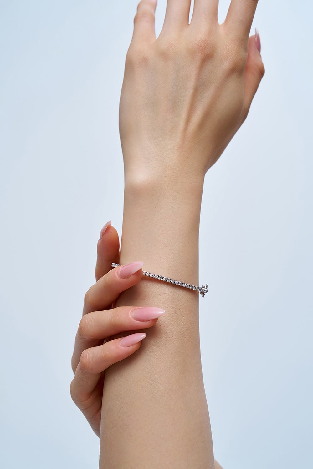 1.30 Karat IDL Sertifikalı Su Yolu Pırlanta Bileklik