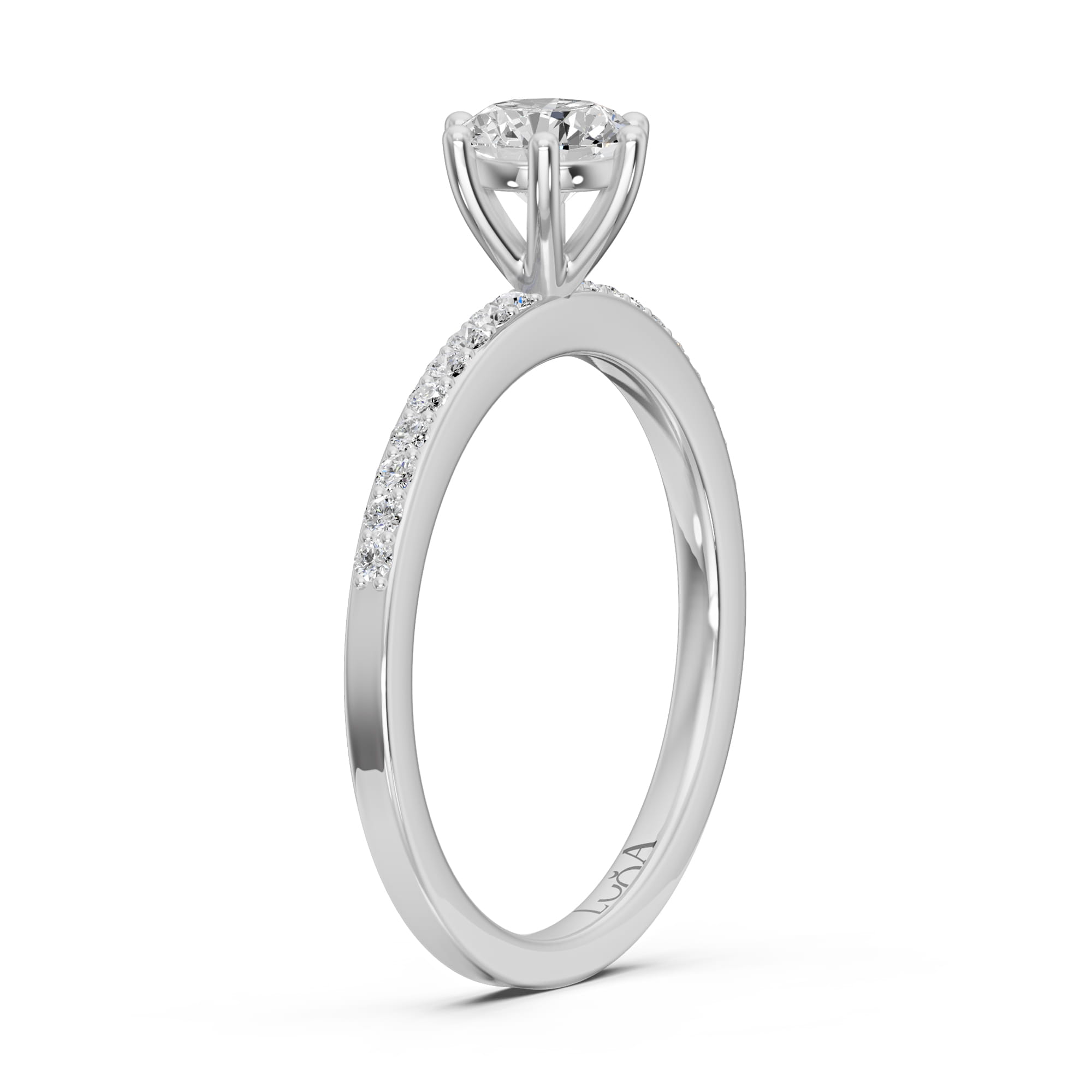 0.62 Karat HRD Sertifikalı Özel Tasarım Pırlanta Yüzük