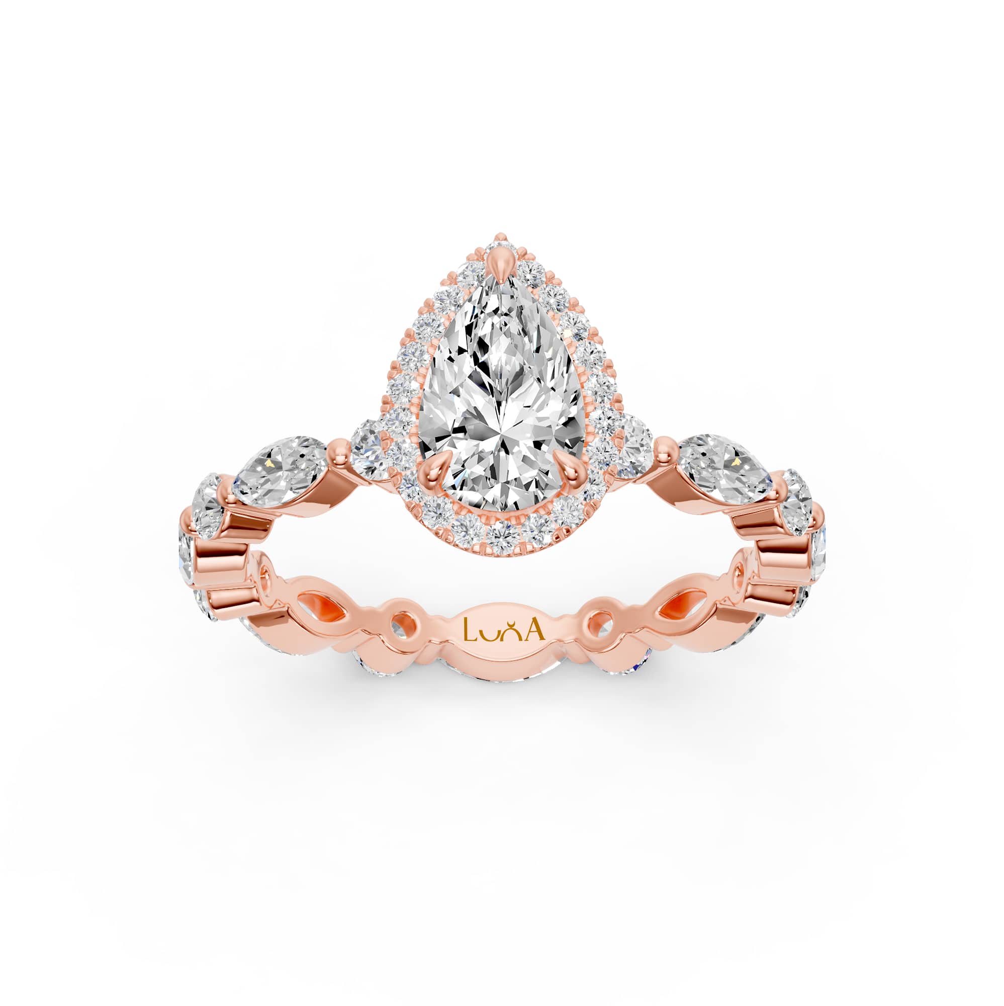 2.02 Karat Uluslararası Sertifikalı Tasarım Pırlantalı Yüzük