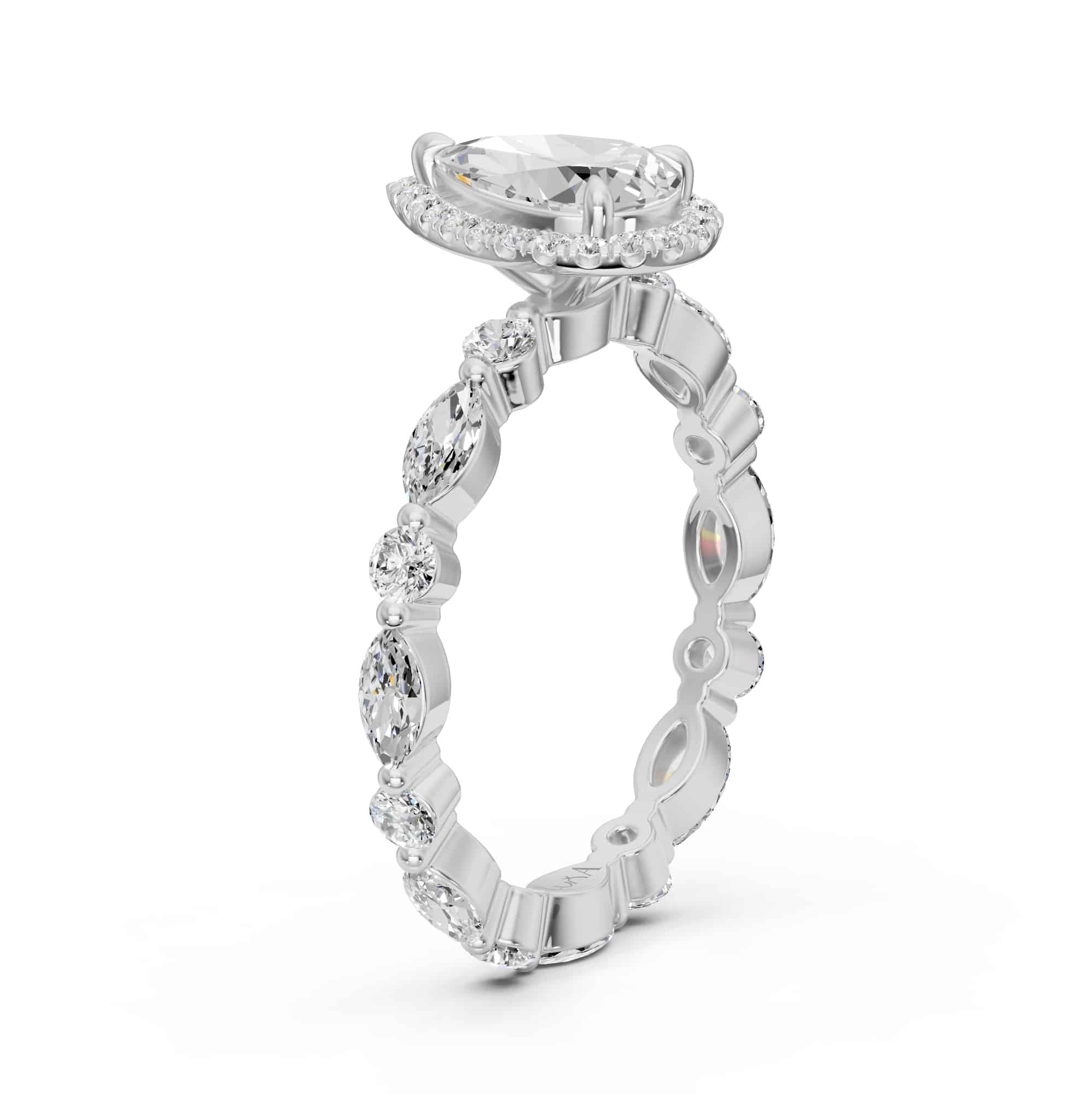 2.02 Karat Uluslararası Sertifikalı Tasarım Pırlantalı Yüzük