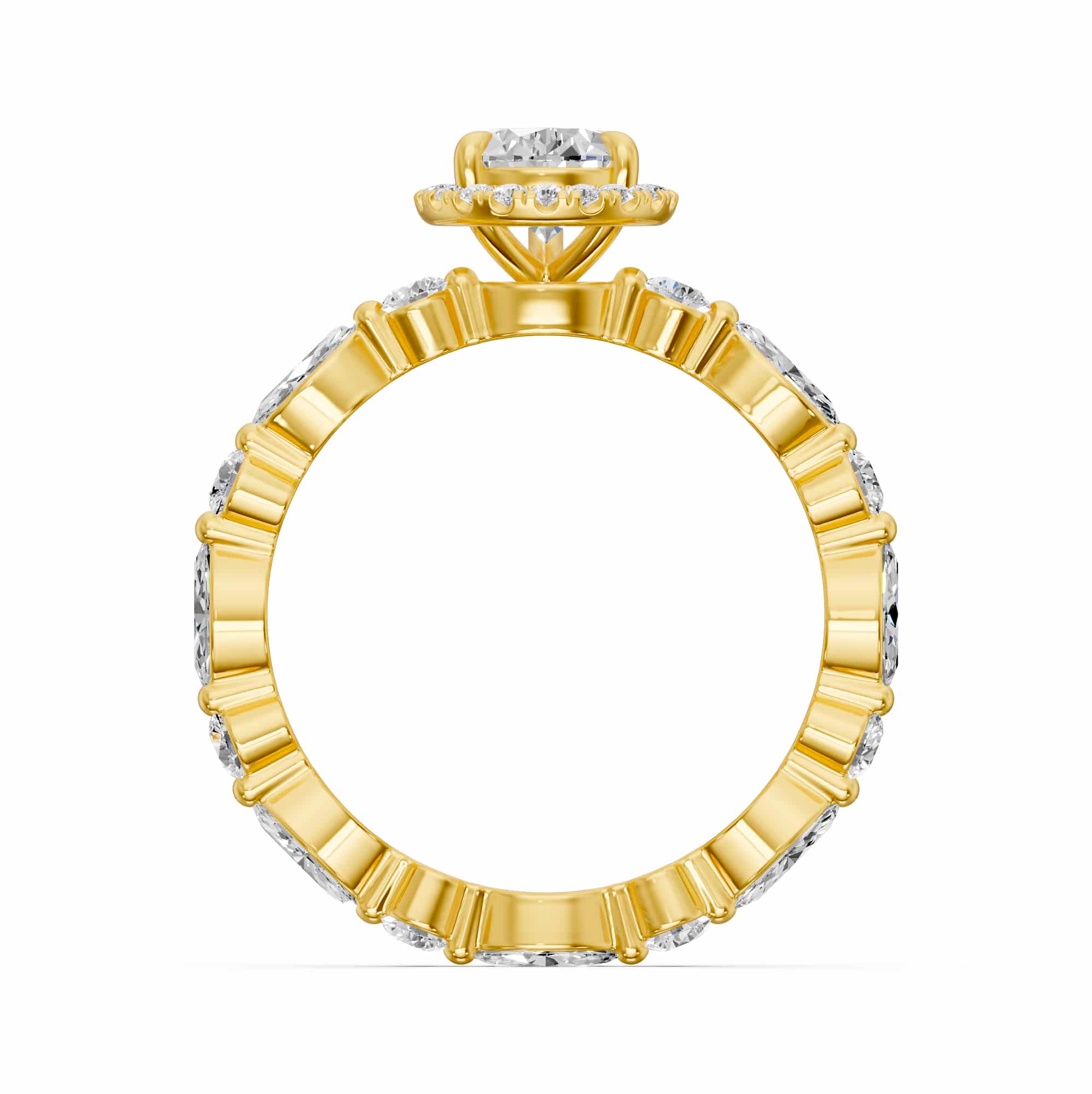 2.02 Karat Uluslararası Sertifikalı Tasarım Pırlantalı Yüzük