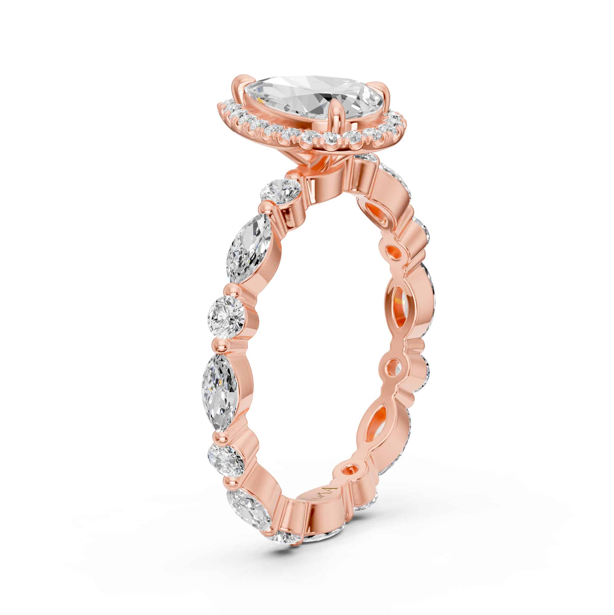 2.02 Karat Uluslararası Sertifikalı Tasarım Pırlantalı Yüzük