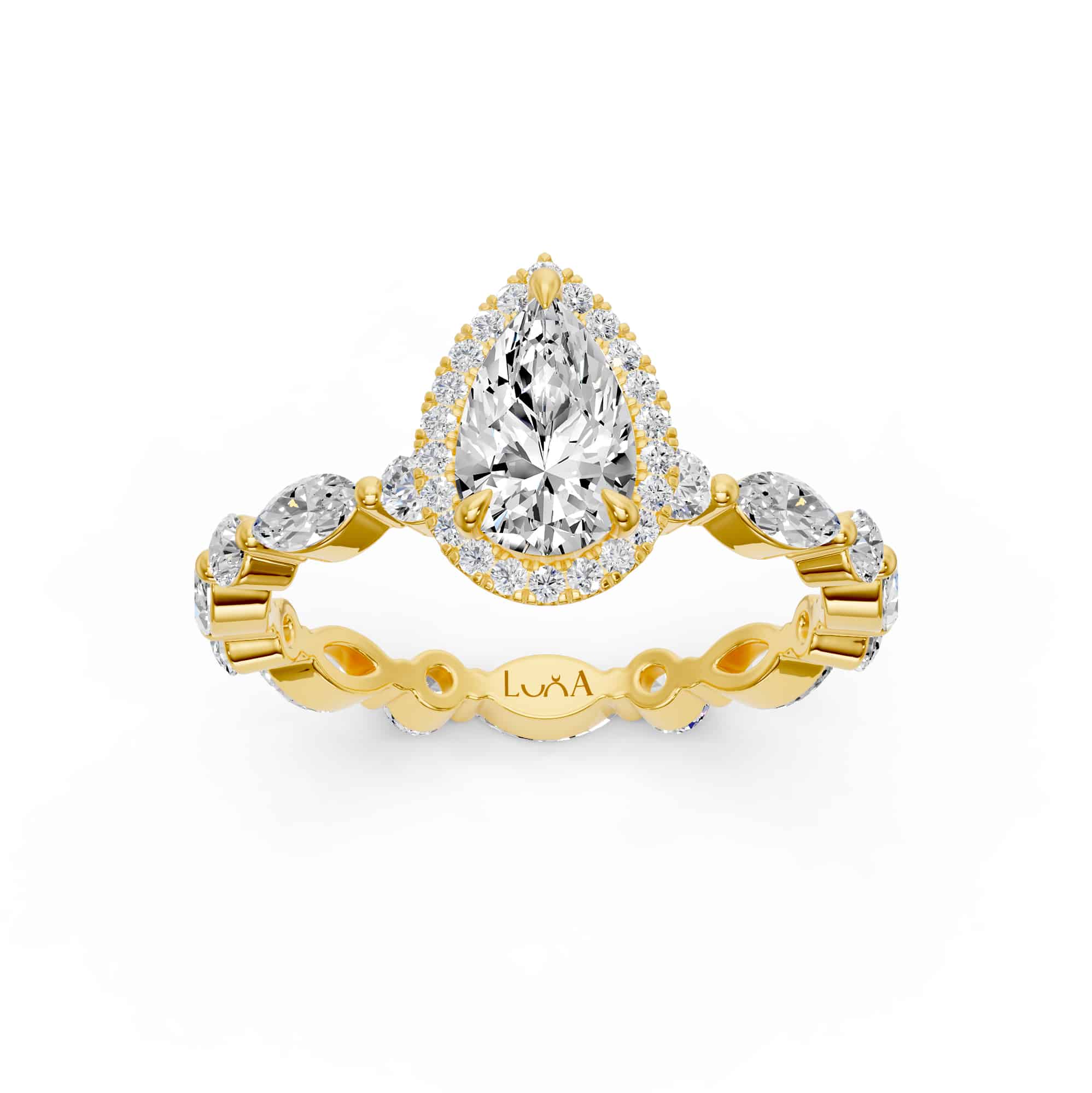 2.02 Karat Uluslararası Sertifikalı Tasarım Pırlantalı Yüzük