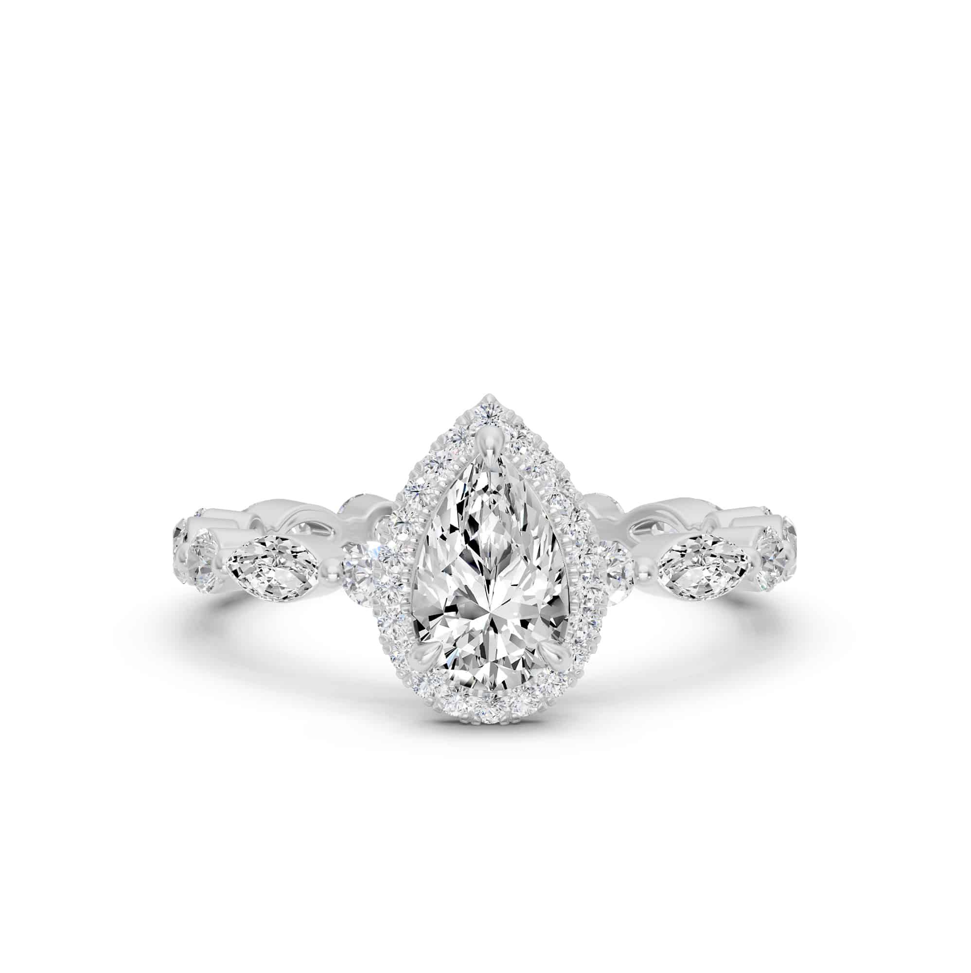 2.02 Karat Uluslararası Sertifikalı Tasarım Pırlantalı Yüzük