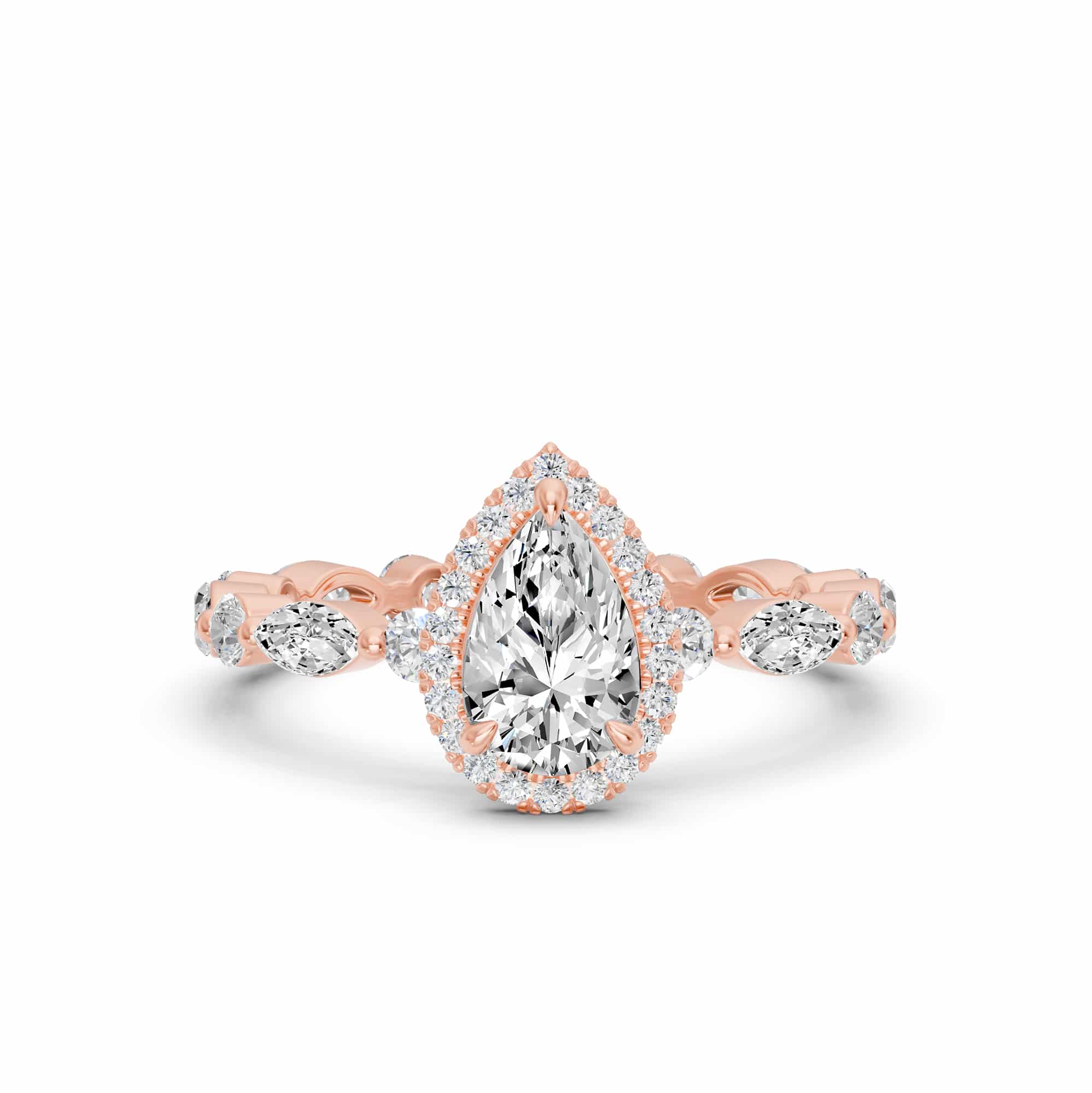 2.02 Karat Uluslararası Sertifikalı Tasarım Pırlantalı Yüzük