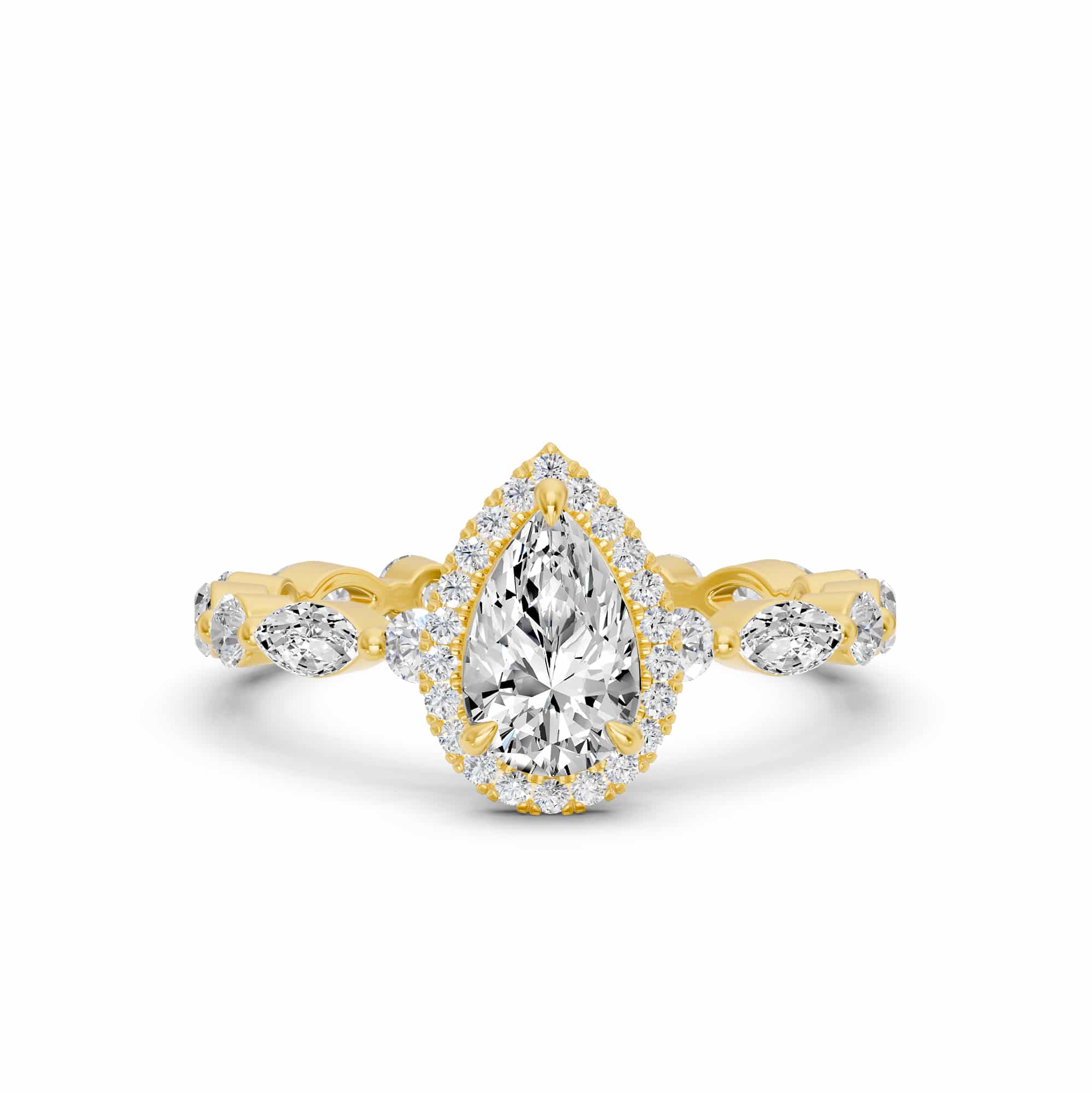 2.02 Karat Uluslararası Sertifikalı Tasarım Pırlantalı Yüzük