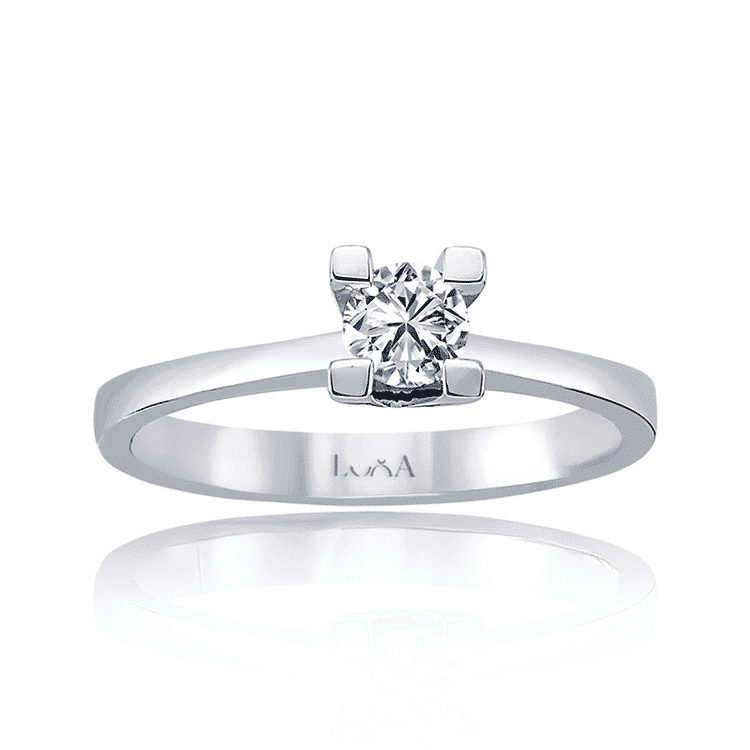 0.30 Karat IDL Sertifikalı Tektaş Pırlanta Yüzük