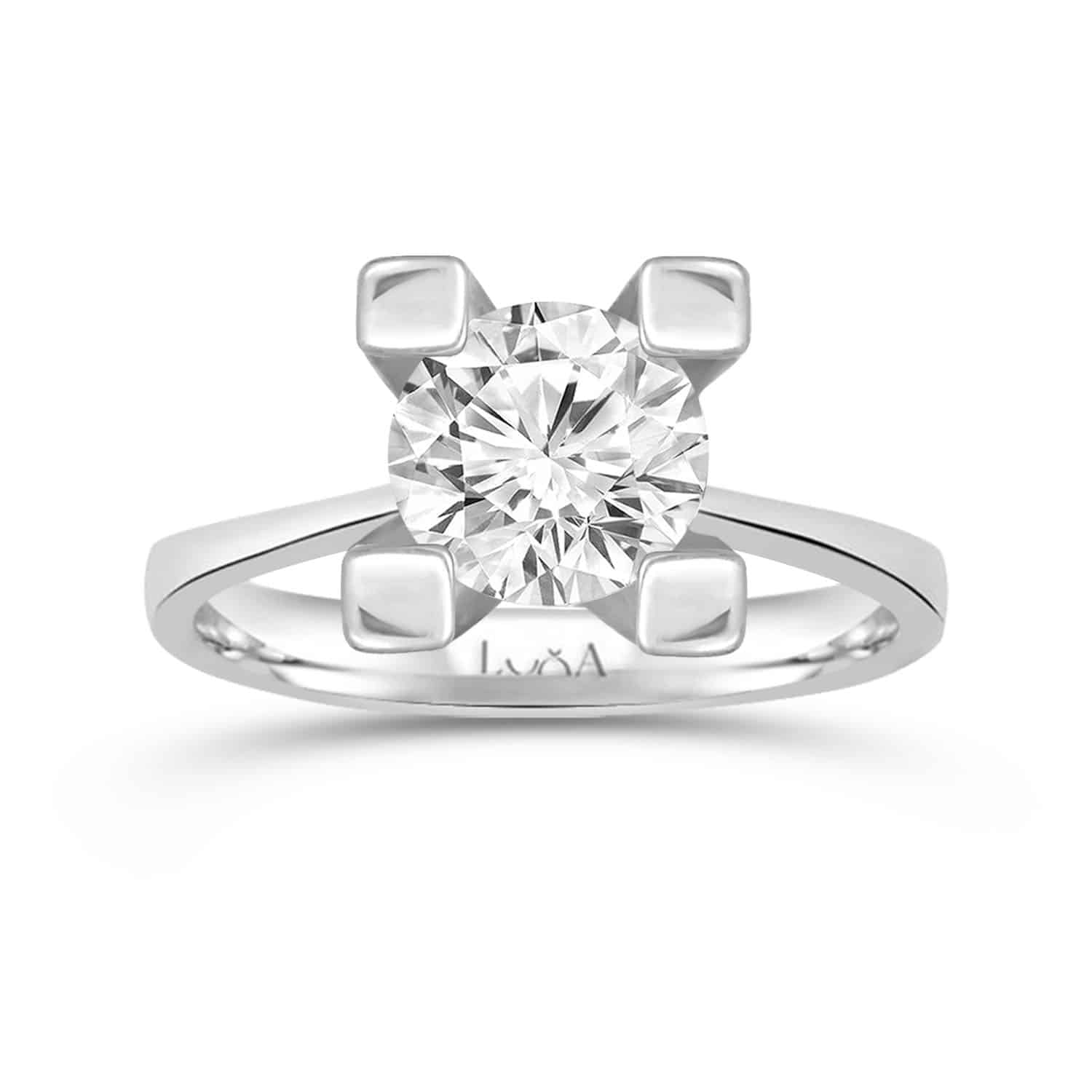 1.30 Karat G SI2 HRD SERTİFİKALI Tektaş Yüzük