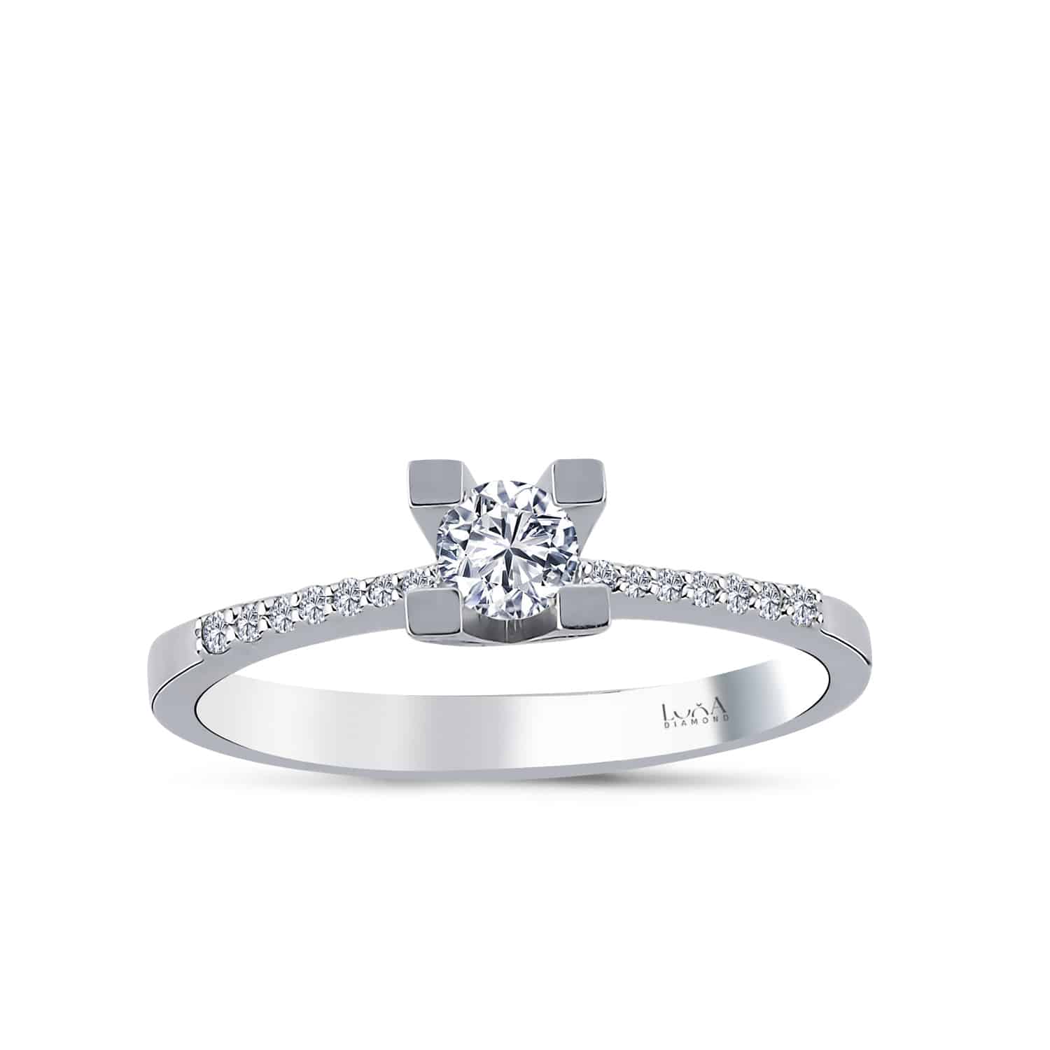 0.30 Karat G SI Tektaş Pırlanta Yüzük