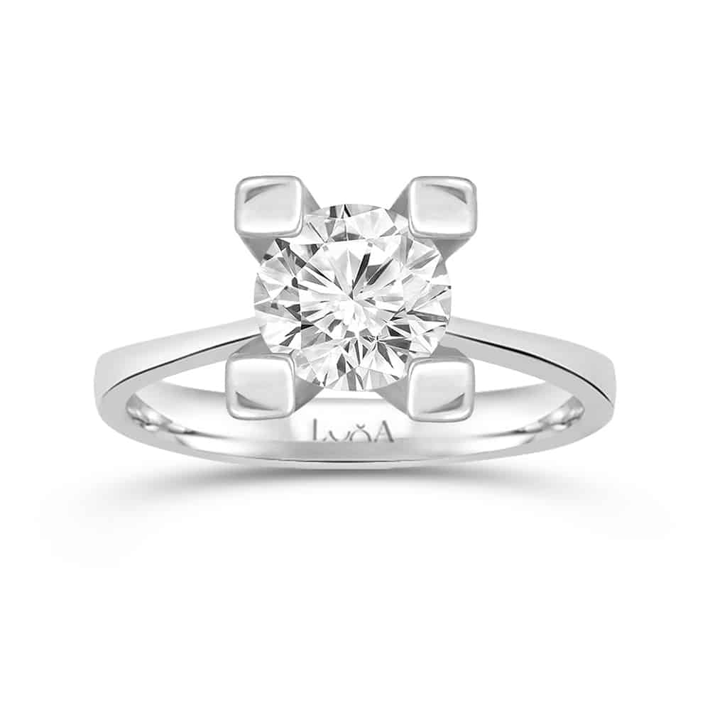 1.00 Karat G SI2 HRD Sertifikalı Tektaş Yüzük