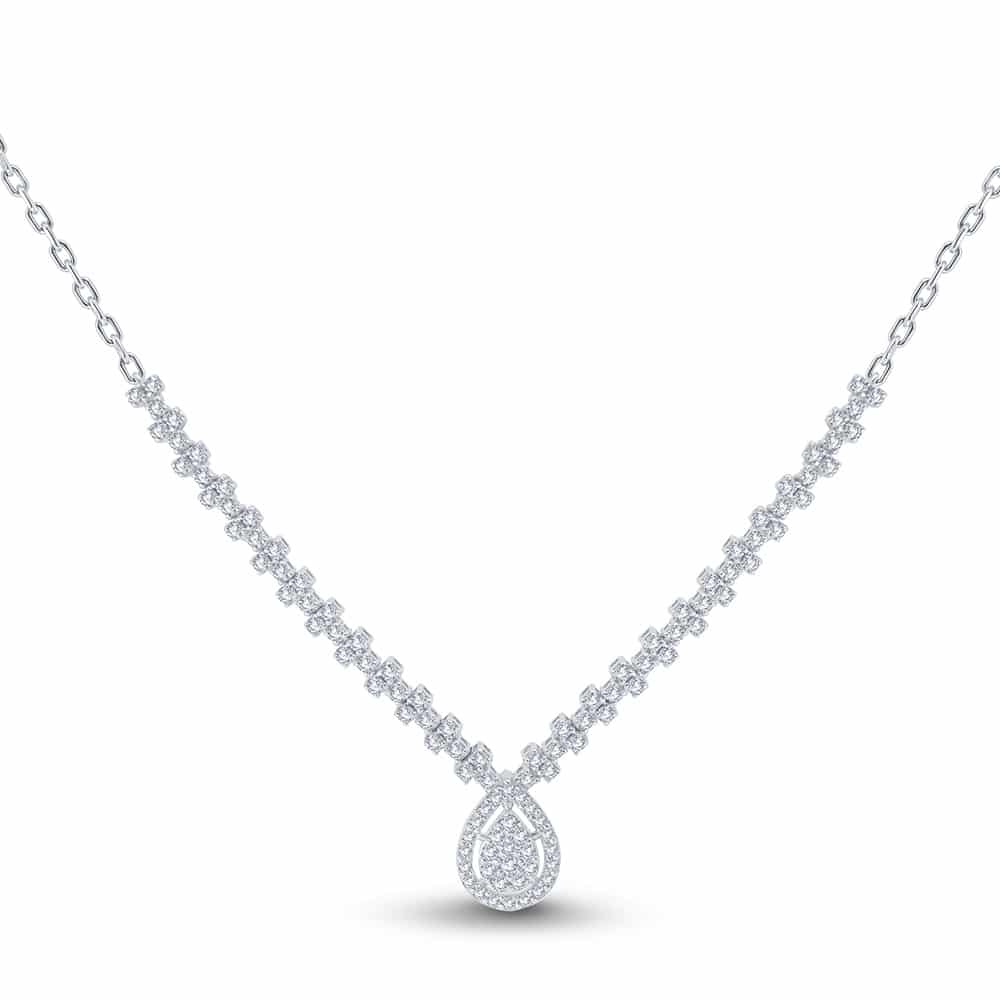 1.03 Karat Tasarım Pırlanta Kolye