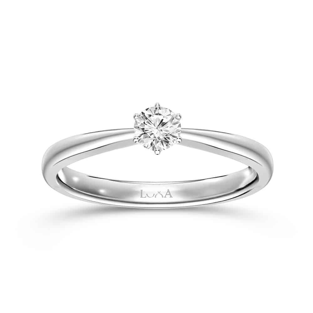 0.40 Karat Tektaş Pırlanta Yüzük