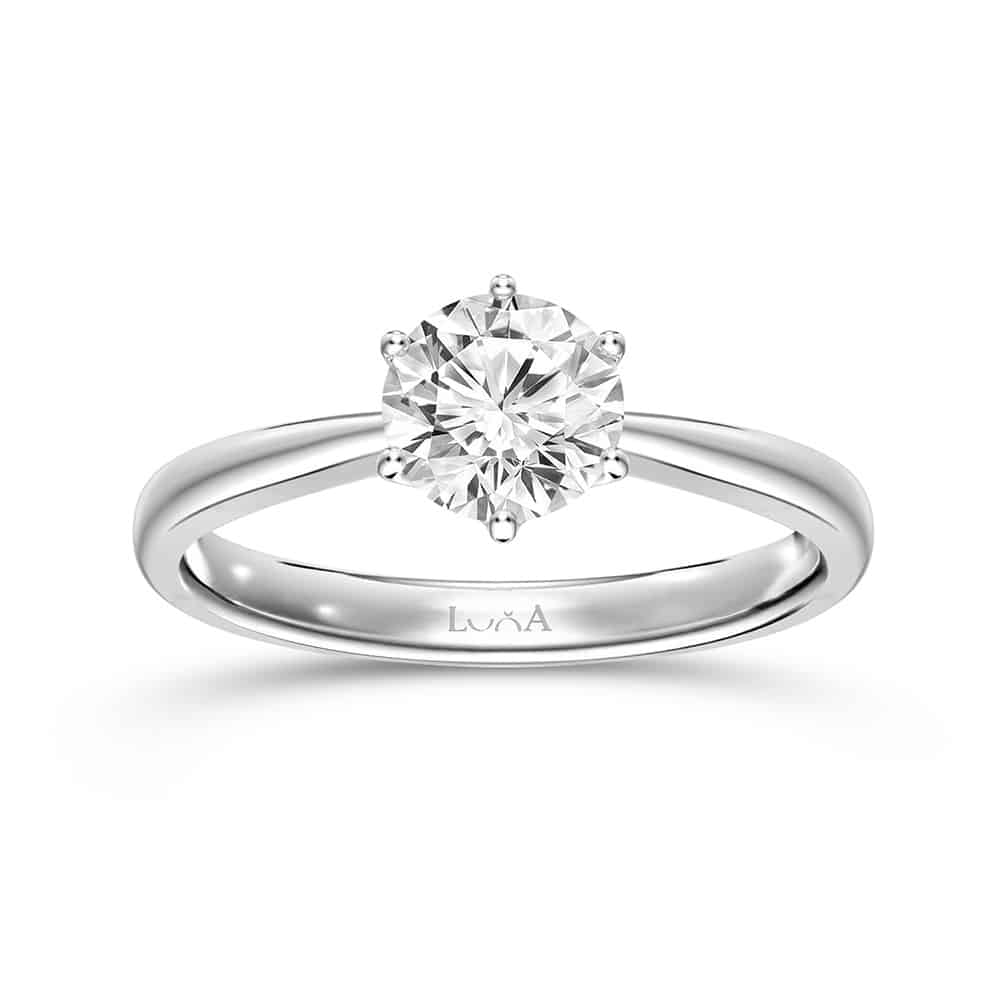 0.80 Karat Tektaş Pırlanta Yüzük