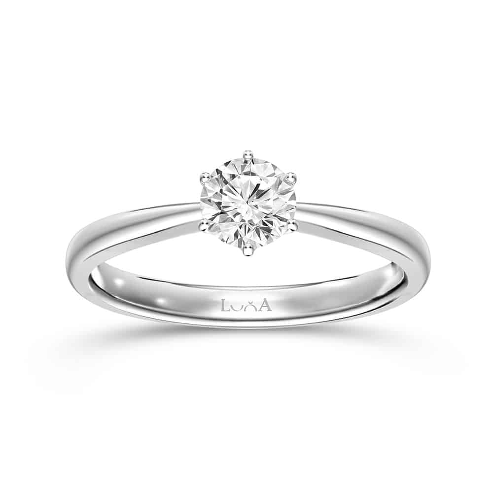 0.60 Karat Tektaş Pırlanta Yüzük