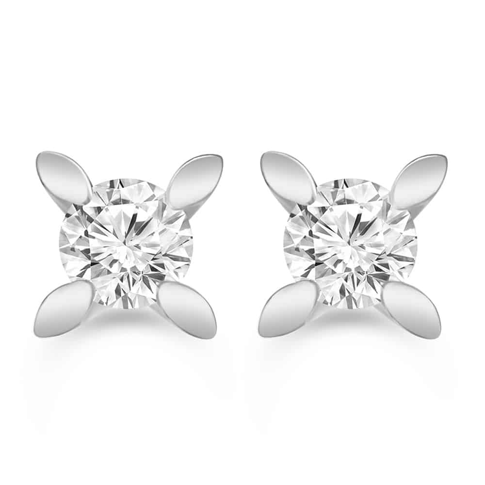 2.00 Karat IDL Sertifikalı Tektaş Pırlanta Küpe