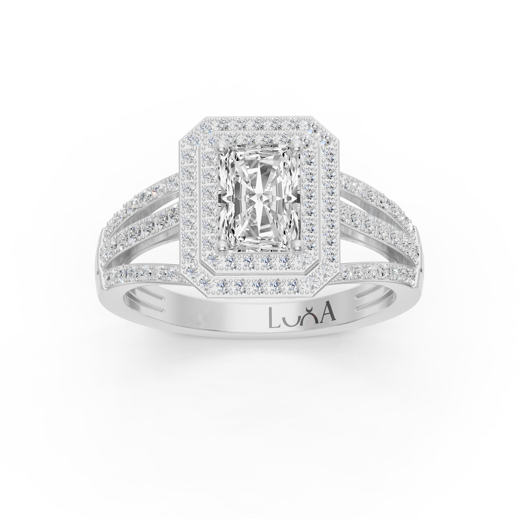 1.43 Karat HRD Sertifikalı Tasarım Pırlanta Yüzük